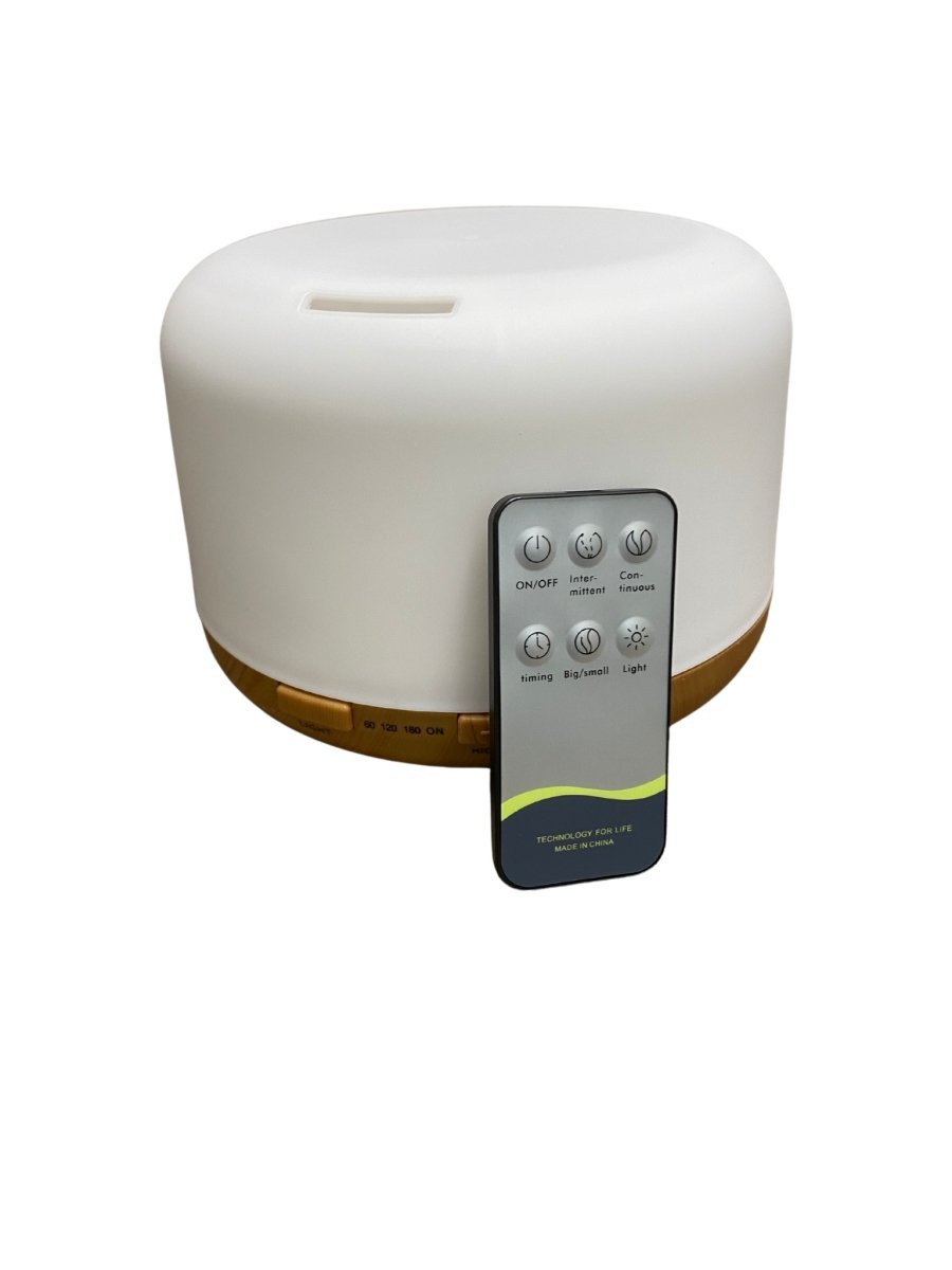 Essential Oil Diffuser (Ultrasonic with Remote Control) Includes 3 Free Essential Oils - Aromae Essentials