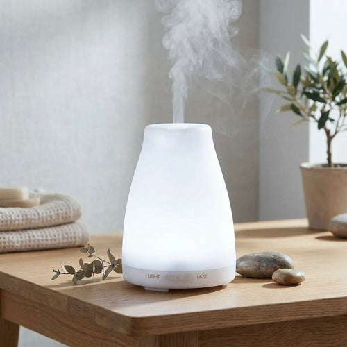 Aroma Diffuser - Ultrasonic Diffuser with 7 Colour LED Light